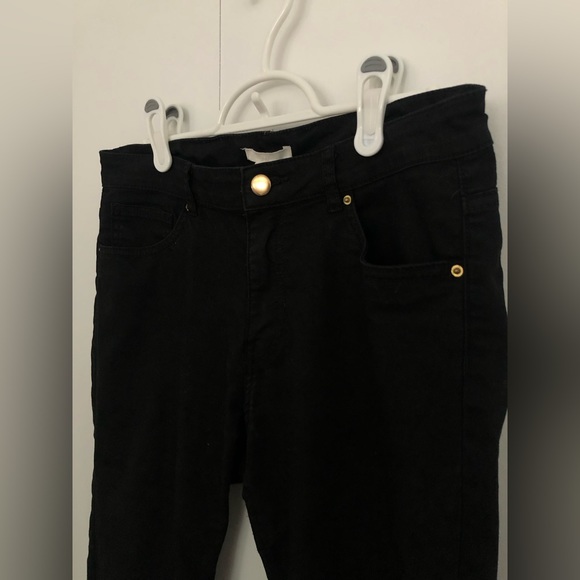 H&M jet black jeans pants - Picture 3 of 5